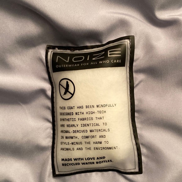 Noize Women's Shiny Gray/SilverPuffer Jacket - Picture 10 of 13